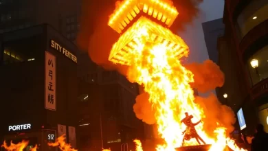 Photo of Пожар в центре города: подробности